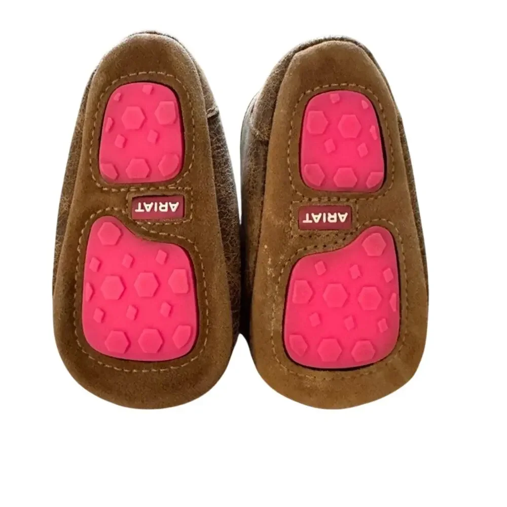 Ariat Adorable Infant Lil’ Stompers Pink Aurora Spitfire - Size 0